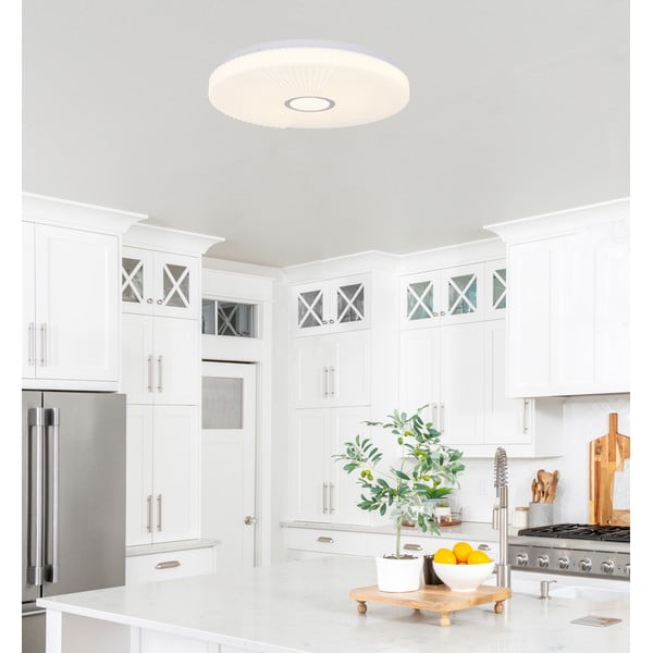 Plafoniera LED bianca 38x38 cm Sunny – Candellux Lighting-image-1