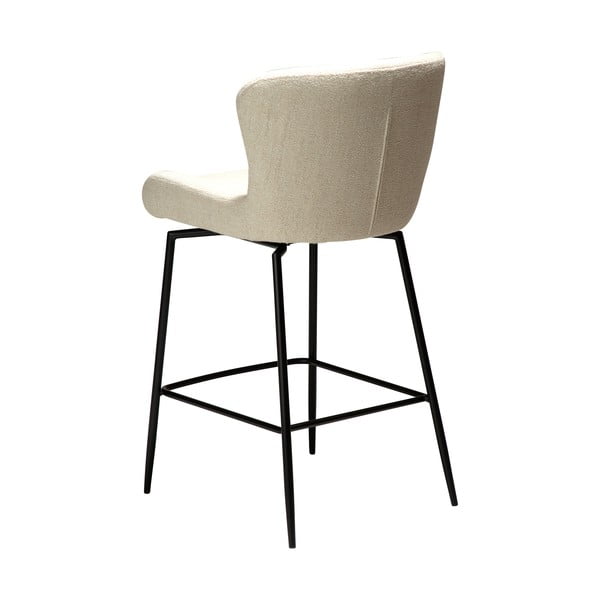Sgabello da bar color crema imbottito (altezza della seduta 67,5 cm) Glam – DAN-FORM Denmark-image-3