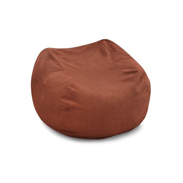 Puof a sacco color mattone Voltaire – Bobochic Paris-image-3