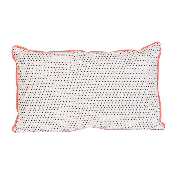 Polštář Dots Square Grey, 50x30 cm