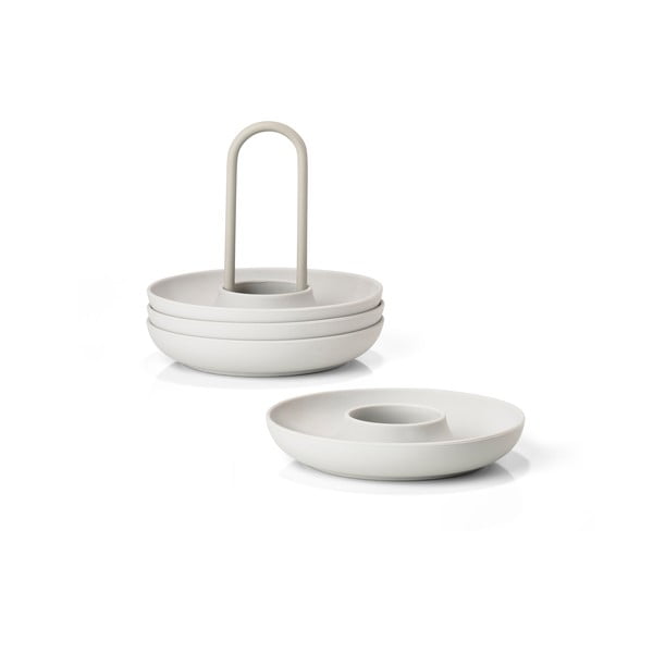 Portauova in metallo 4 pz Singles – Zone-image-2