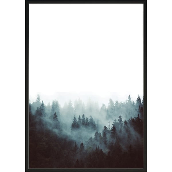 Poster da parete in cornice MIST, 40 x 50 cm Mist - DecoKing