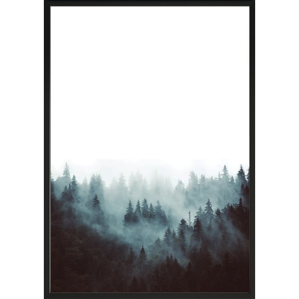 Poster da parete in cornice MIST, 70 x 100 cm Mist - DecoKing