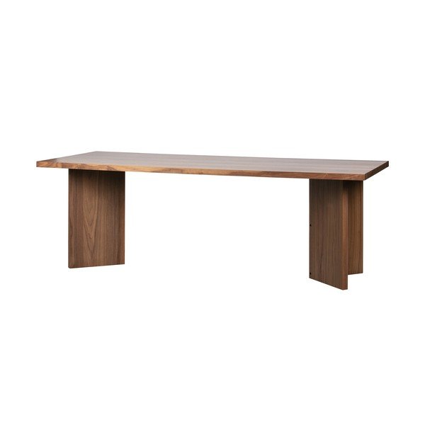 Tavolo da pranzo con impiallacciatura in noce Angle - vtwonen-image-2