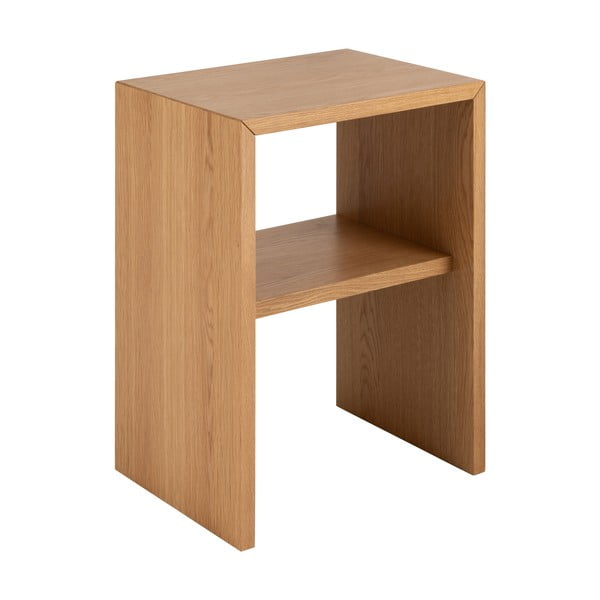 Comodino in colore naturale con effetto rovere Arlon - Actona-image-3