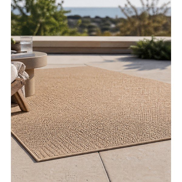 Tappeto da interno ed esterno marrone 80x150 cm Timber 1404 – Ayyildiz Carpets-image-1