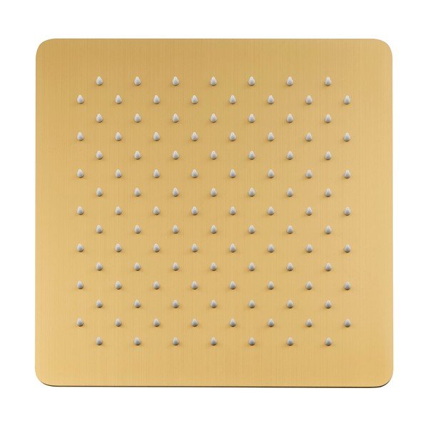 Soffione in acciaio inox color oro Slim - Sapho-image-2