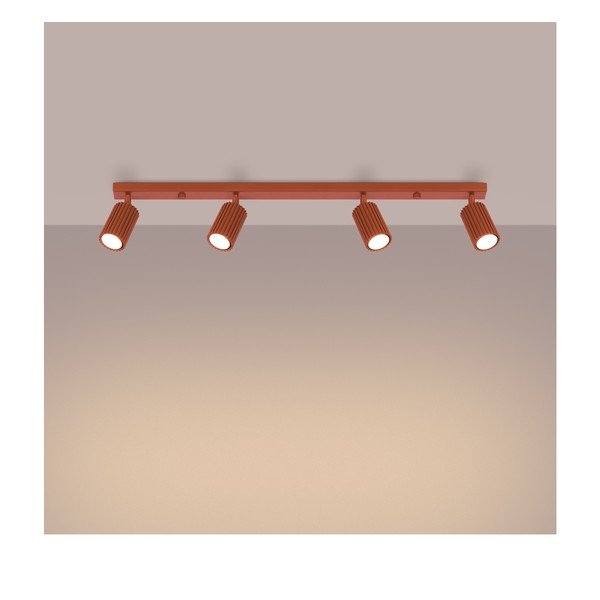 Faretto color mattone 6,5x81 cm Gleam – Sollux-image-3