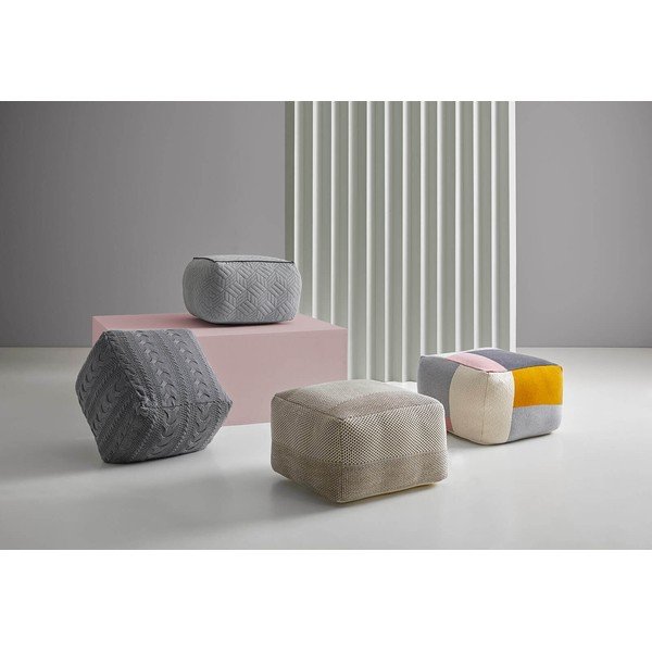 Pouf multicolore Block - sømcasa-image-1