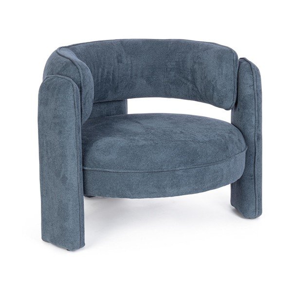 Poltrona blu Aisha – Bizzotto