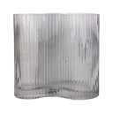 Vaso in vetro grigio Wave, altezza 18 cm Allure Wave - PT LIVING