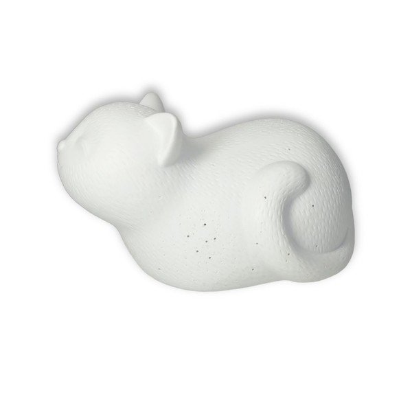 Lampada da tavolo per bambini bianca Cat – Brandani