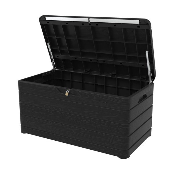 Cassetta portaoggetti da giardino grigio scuro Dolomiti - Toomax-image-2