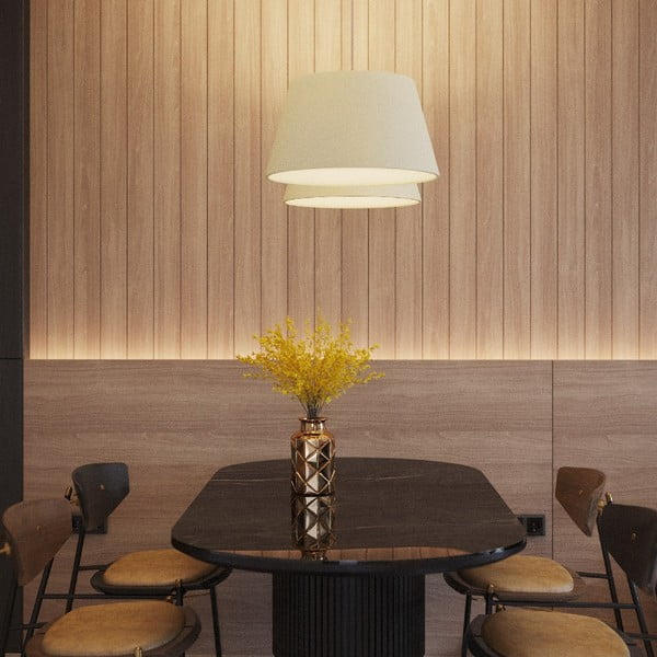 Apparecchio a sospensione bianco ø 45 cm Zafina - Sollux-image-4