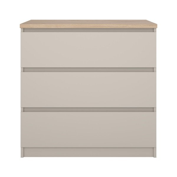 Credenza color crema 77x76x50 cm Naia – Tvilum-image-2