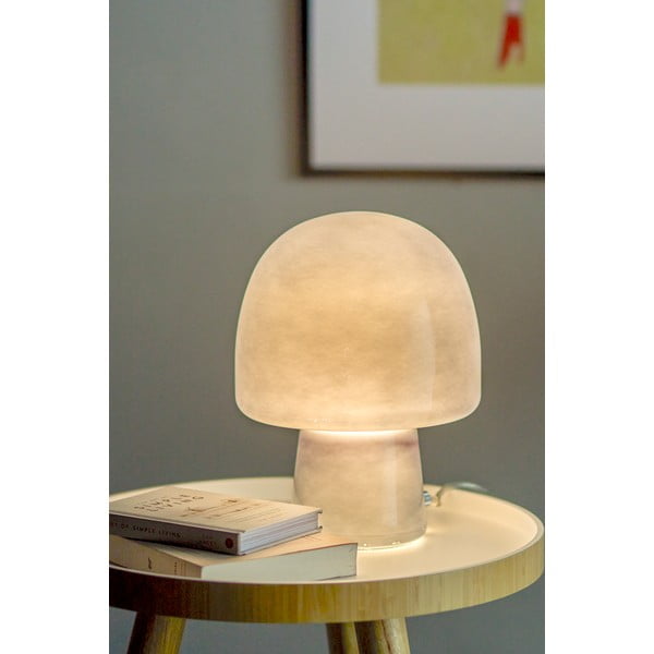 Lampada da tavolo blu scuro con paralume in vetro (altezza 26,5 cm) Paddy - Bloomingville-image-1