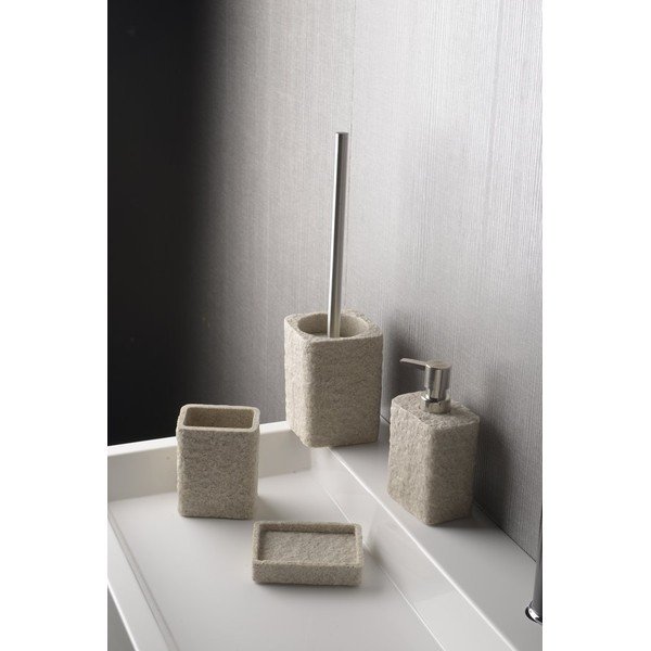 Distributore di sapone beige, 350 ml Aries - Sapho-image-1