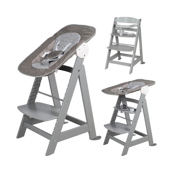 Seggiolone grigio tortora Miffy – Roba