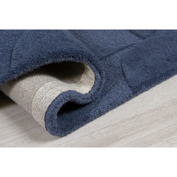 Tappeto in lana blu 120x170 cm Gigi - Flair Rugs-image-2