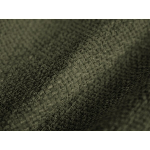 Divano verde con penisola a sinistra con rivestimento in ciniglia 428 cm Paolo – Milo Casa-image-4