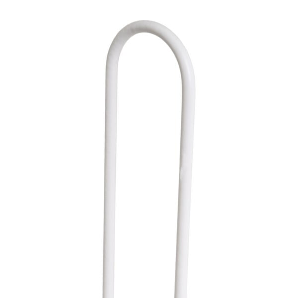 Portarotolo da cucina verticale bianco/di colore naturale in metallo ø 15 cm – Casa Selección-image-1