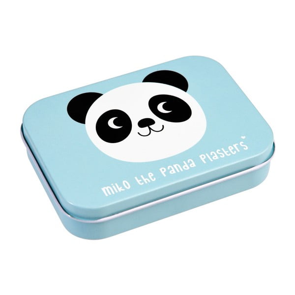 Set di 30 toppe in scatola di latta Miko Il Panda Miko the Panda - Rex London