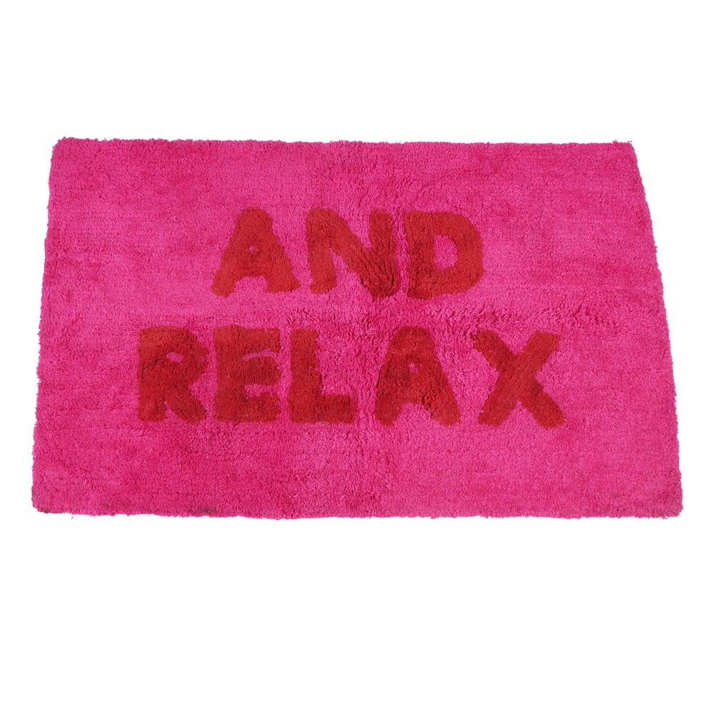 Tappetino per il bagno rosa 50x80 cm And Relax – Rex London | Tappeti per il bagno