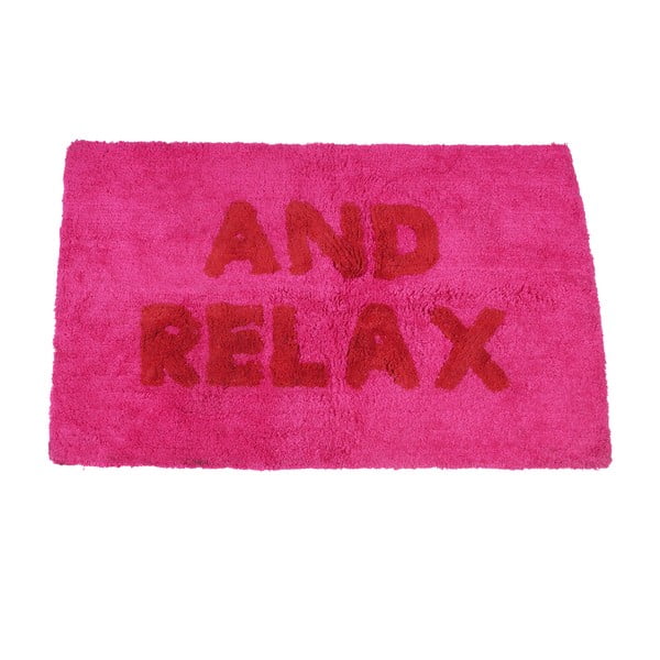 Tappetino per il bagno rosa 50x80 cm And Relax – Rex London
