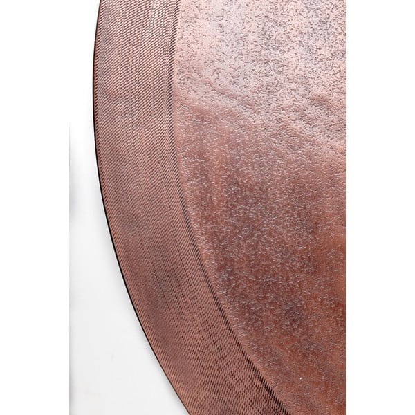 Tavolini rotondi in metallo color rame in set di 2 pezzi ø 75 cm Talca - Light & Living-image-4