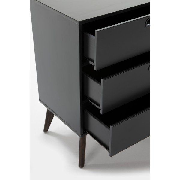 Cassettiera grigio antracite Kiara - Marckeric-image-1