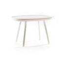 Tavolino in legno massiccio bianco , 61 x 41 cm Naïve - EMKO
