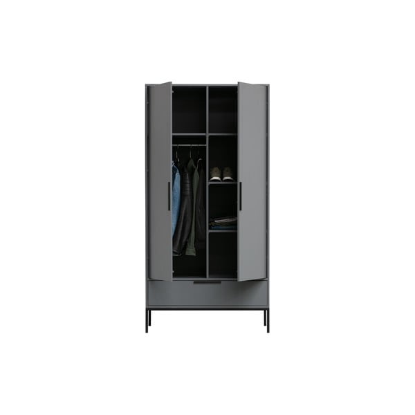 Armadio grigio Adam - WOOOD-image-4