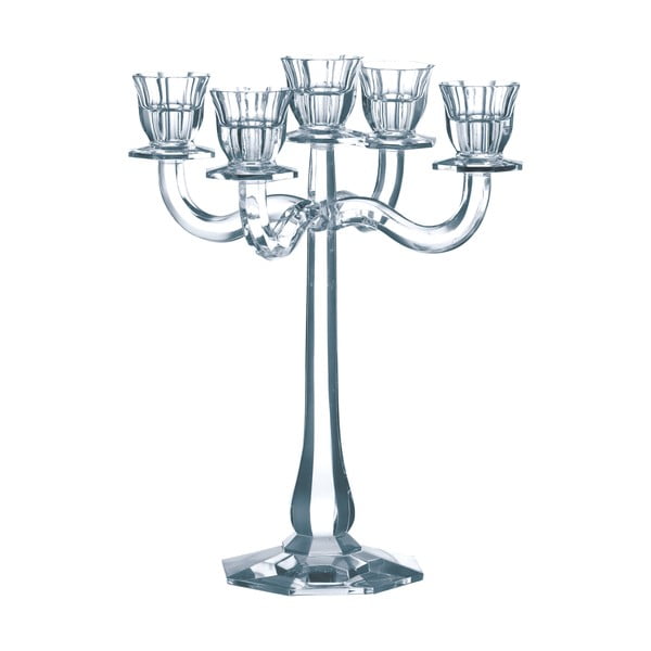 Portacandele per 5 candele in vetro cristallo Ravello - Nachtmann