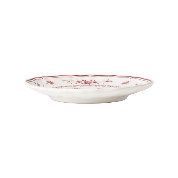 Piatto da dolce rosso/bianco in gres ø 17 cm Vila – Costa Nova-image-4