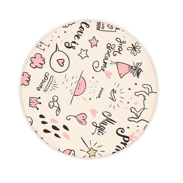Plafoniera per bambini con paralume in tessuto ø 38 cm Kiddy – Candellux Lighting-image-4