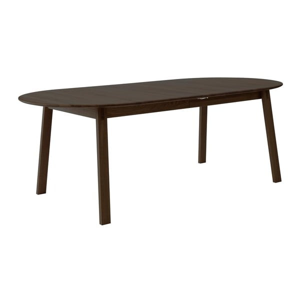 Tavolo da pranzo pieghevole marrone scuro in rovere 100x220 cm Amalfi - Hammel Furniture