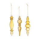 Decorazioni per albero di natale in set in vetro 3 pz ø 4 cm Auralia – Bloomingville