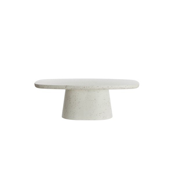 Tavolino da salotto bianco 70x120 cm Hamura – Light & Living-image-3