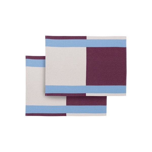 Tovagliette in set in cotone 2 pz 39x50 cm Lubi – noo.ma