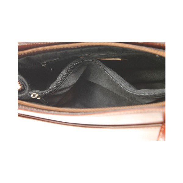 Borsa in pelle marrone Kamila - Chicca Borse-image-2
