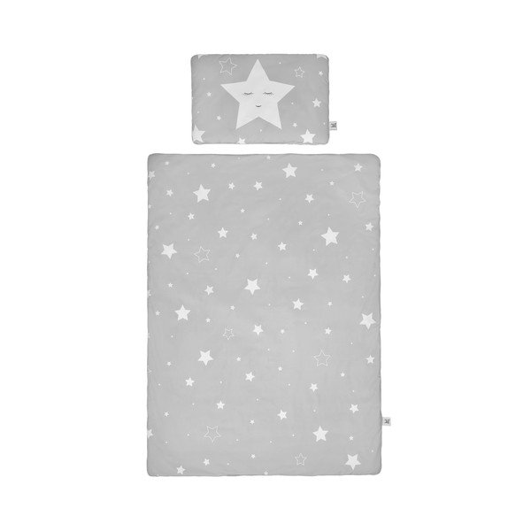 Set di coperte e cuscini in cotone per neonati Shining Star, 140 x 200 cm - BELLAMY