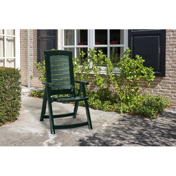Sedia da giardino in plastica verde Aruba - Keter-image-1