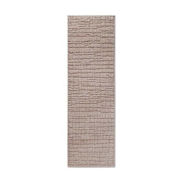 Passatoia beige 80x240 cm Artistique Beige - Elle Decoration