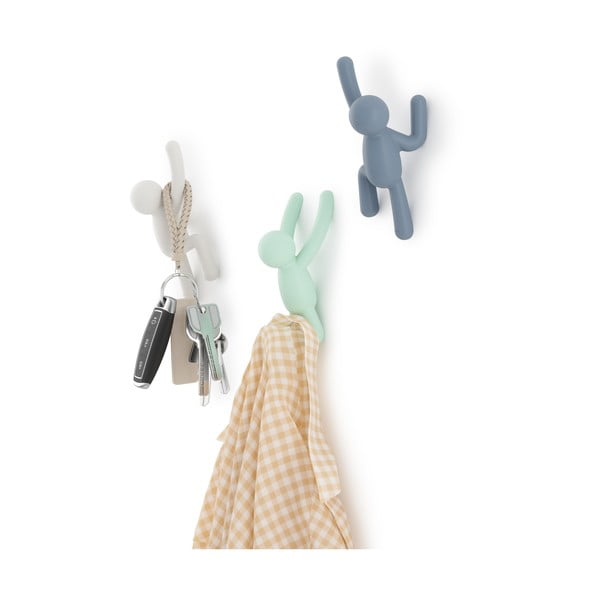 Ganci in plastica da parete in set da 3 Buddy - Umbra-image-3