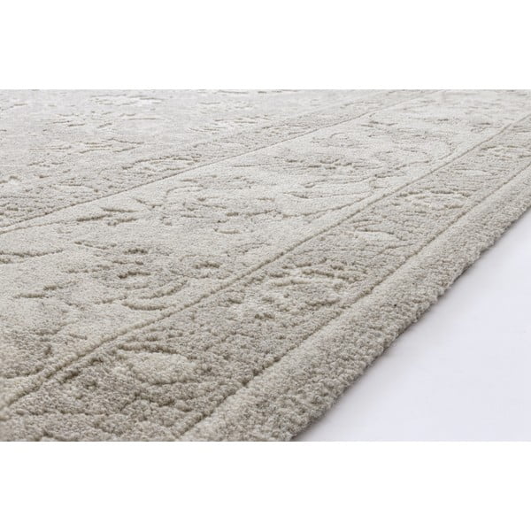 Tappeto in lana grigio 133x190 cm Kirla - Agnella-image-2