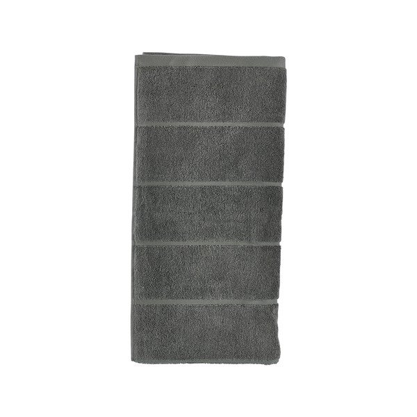 Asciugamano tipo terry verde scuro in cotone 50x100 cm Sauna – Zone