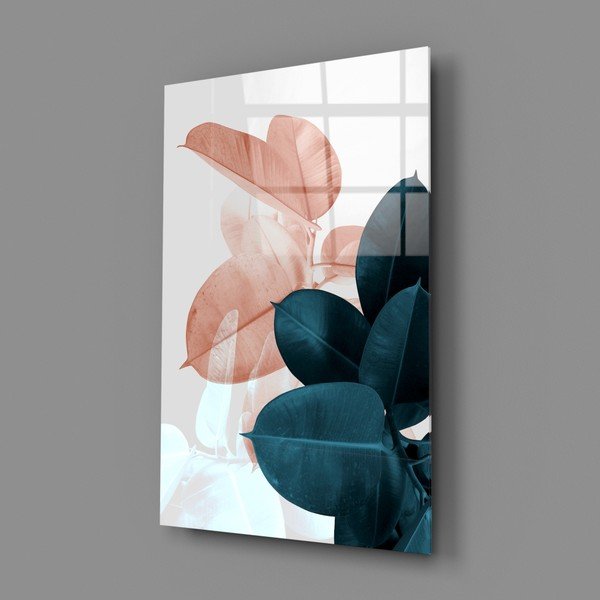 Pittura su vetro , 46 x 72 cm Yaprak - Insigne-image-3