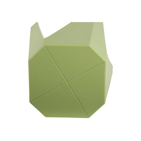 Sgabello verde in plastica Cherish – Leitmotiv-image-2
