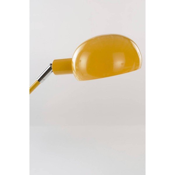 Lampada da terra gialla in metallo con struttura flessibile (altezza totale 146 cm) Lincon – Jotex-image-3