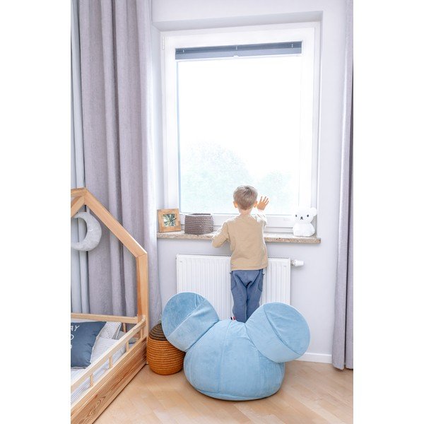 Pouf a sacco per bambini blu Ears – The Brooklyn Kids-image-3